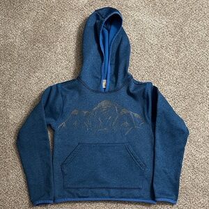 L.L. Bean Blue Fleece Hoodie